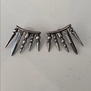 Kendra Scott antique silver earrings